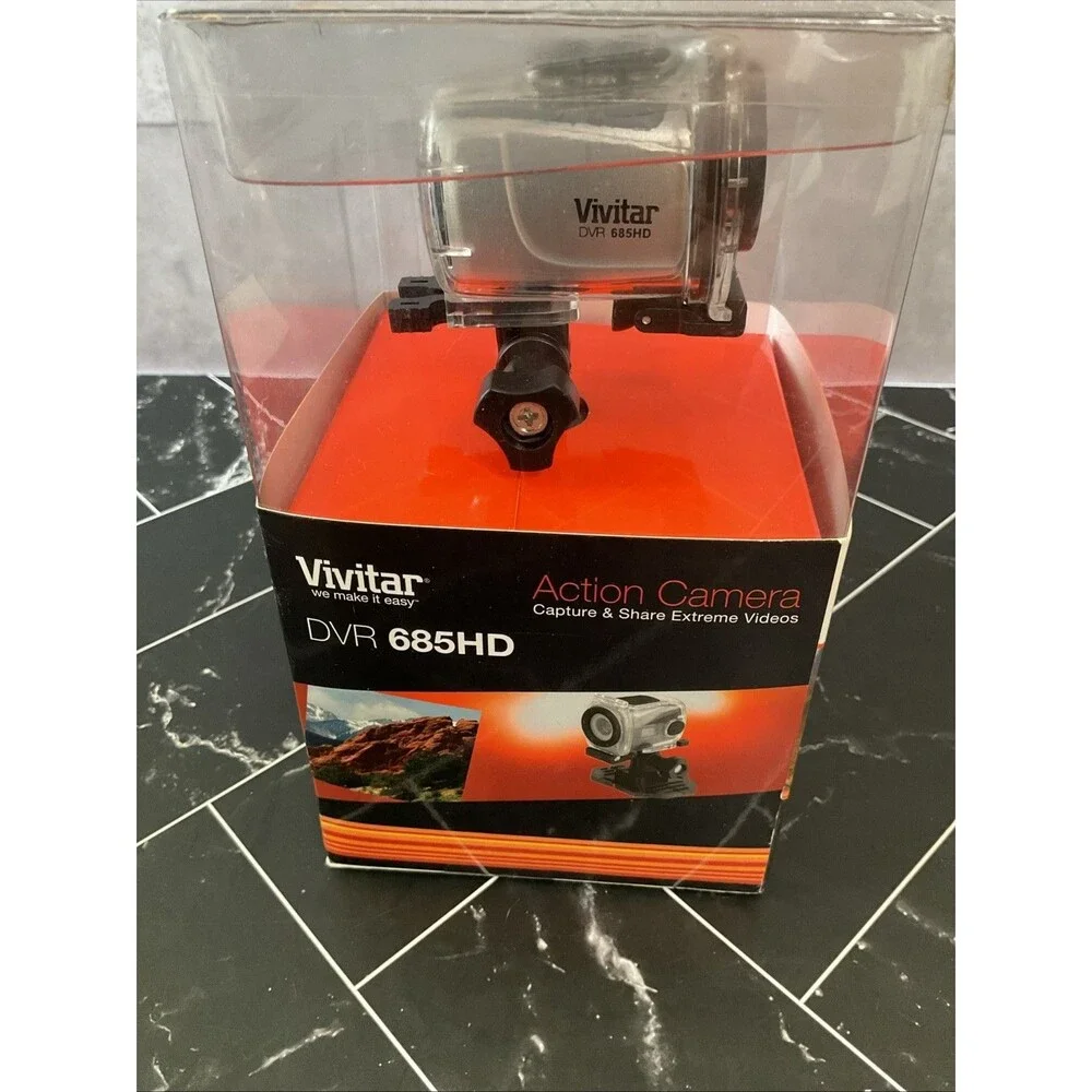 Vivitar DVR 787HD ~ Full HD 1080 ~ Action Camera with Remote Waterproof Case